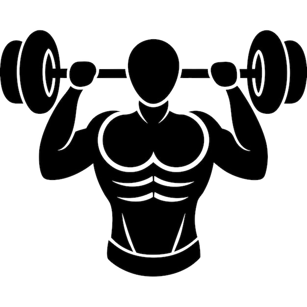 Dynamic Weight Training Vector Art