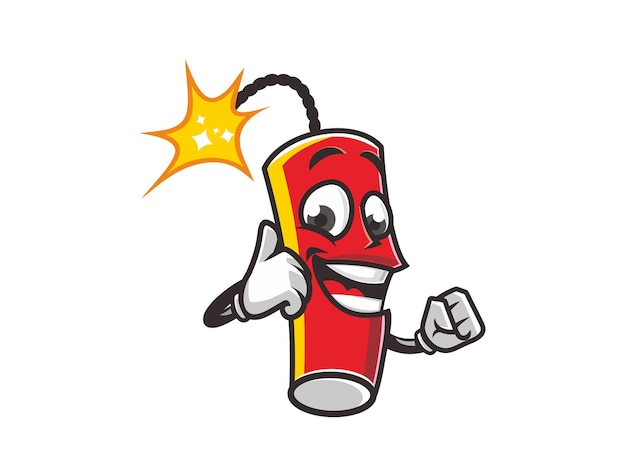 dynamite character mascot