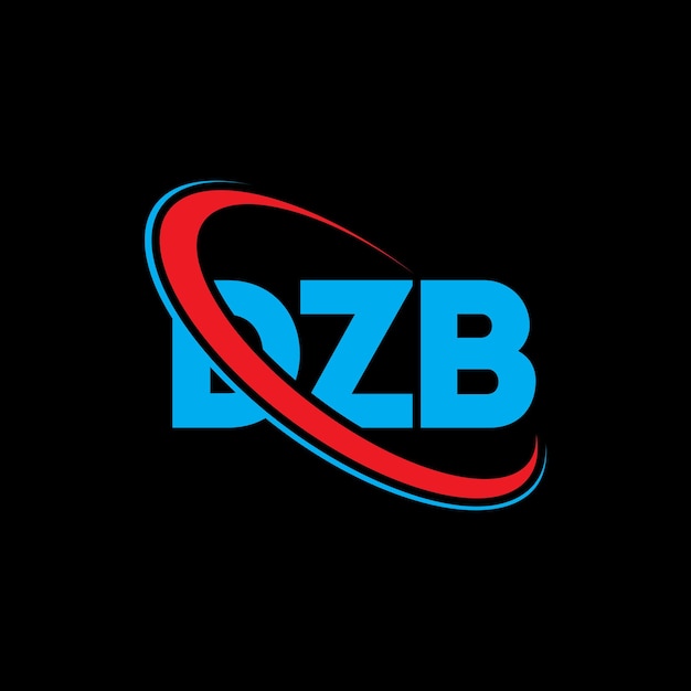 DZB logo DZB brief DZB letter logo ontwerp Initialen DZB logotype gekoppeld aan cirkel en hoofdletters monogram logotype DZB typografie voor technologiebedrijf en vastgoedmerk