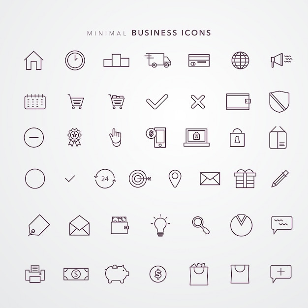 E Commerce Icon Set