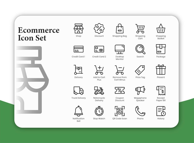 E-commerce Icon Set