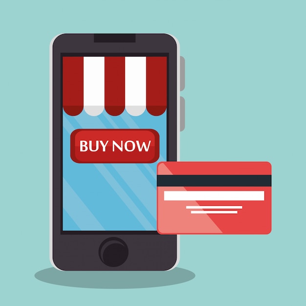 E-commerce smartphone winkel online ontwerp