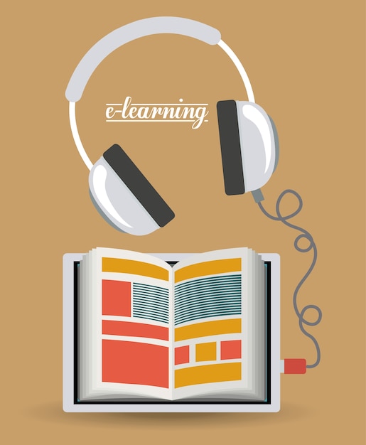 Vector e-learning ontwerp