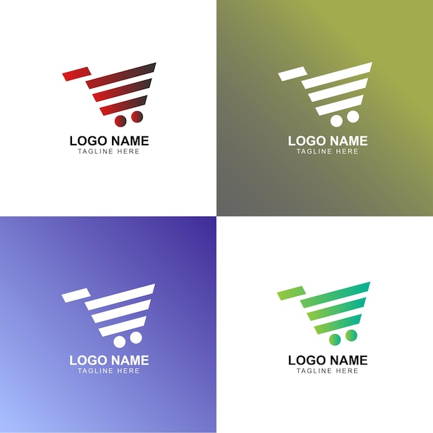 e letter cart logo designed for ecommerce business online shop and web icons fully vector hd