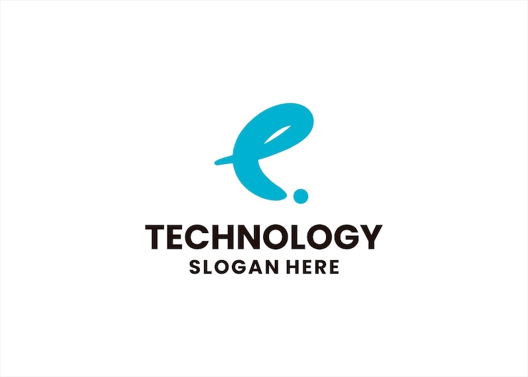 Vector e logo design modern