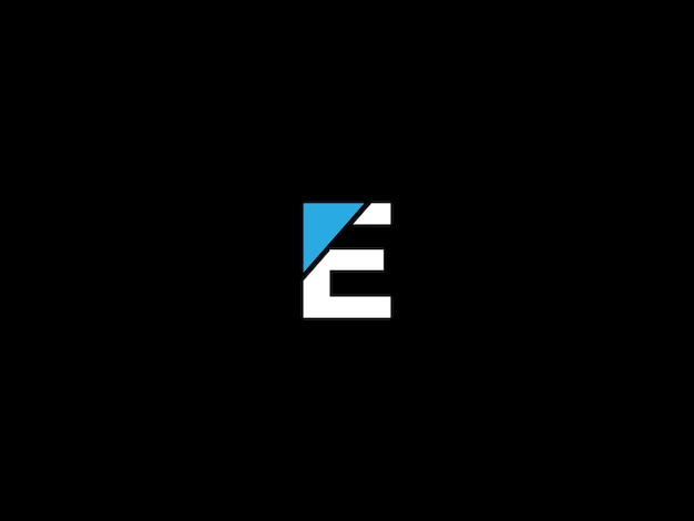 E  logo  design