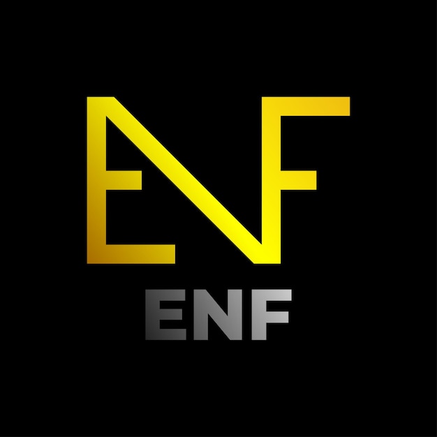 E n f monogram