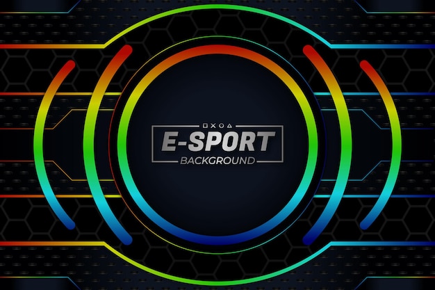 E-Sports Background RGB Style