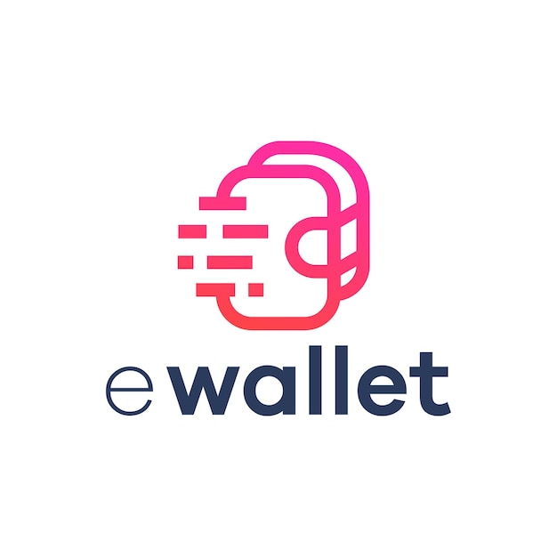 E-WALLET MODERN LOGO DESIGN