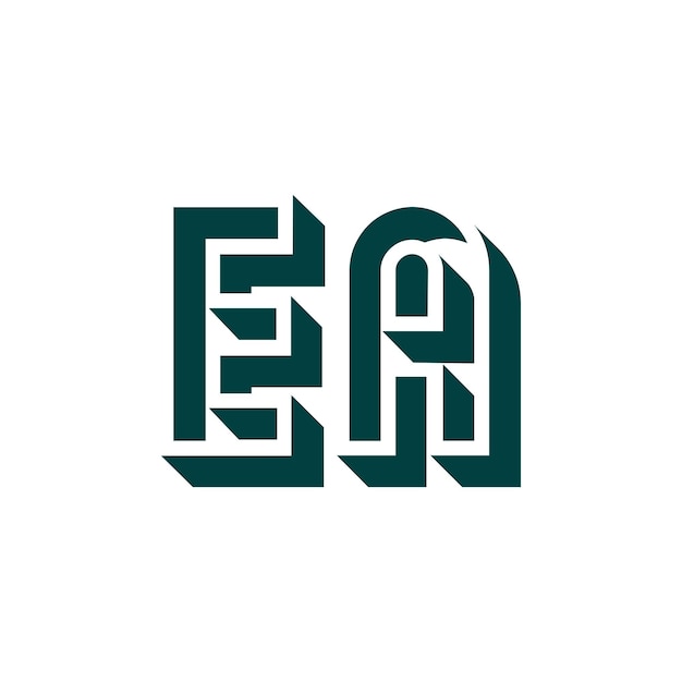 EA 3d logo design