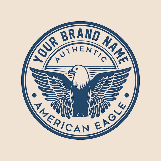 Eagle badge logo