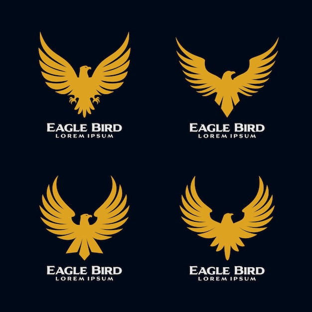 Векторный дизайн логотипа Eagle Bird