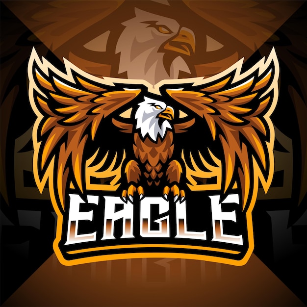 Eagle Esport 마스코트 로고 디자인