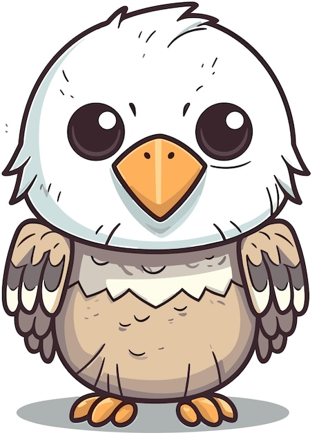 Eagle Euphoria Cute Kawaii Bald Eagle TShirt Design