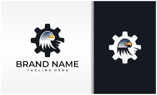 Eagle Gear-logosjablonen