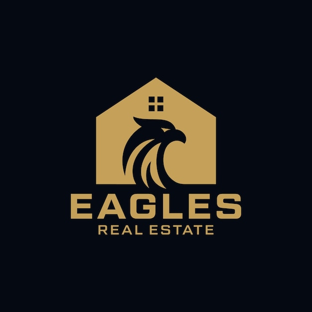 Eagle hawk home недвижимость строительство корпоративный дизайн логотипа