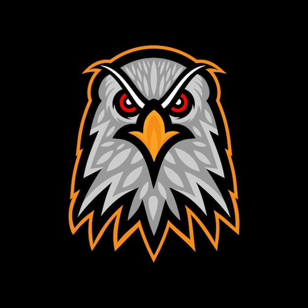 eagle head logo mascot