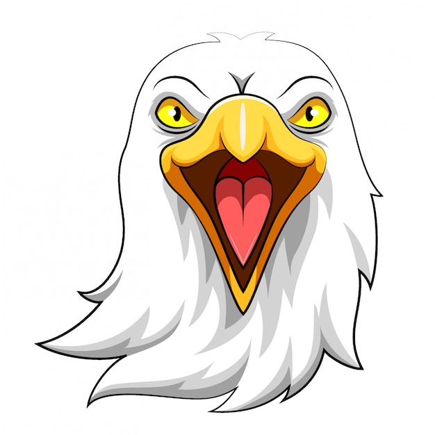 Eagle Head Mascot of Illustration