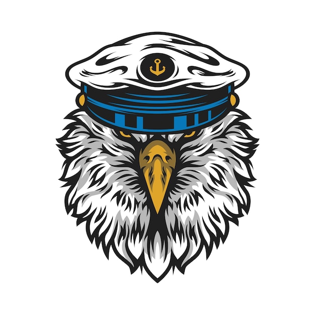 Eagle Head Mascot Logo Design