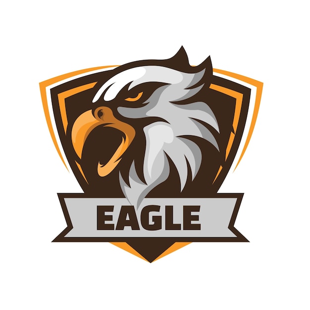 Логотип эмблемы eagle head