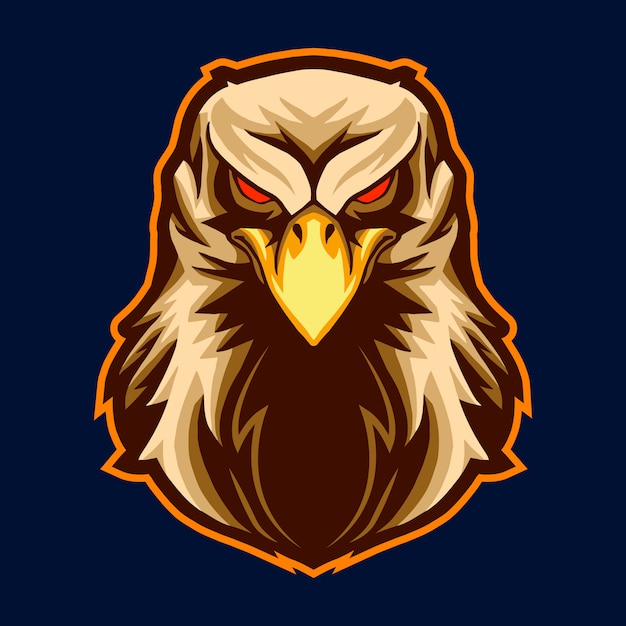 Eagle head vector illustration design isolated