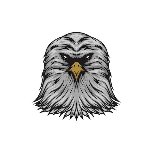 eagle head vector illustration