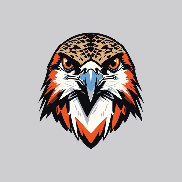 Eagle head vector illustration