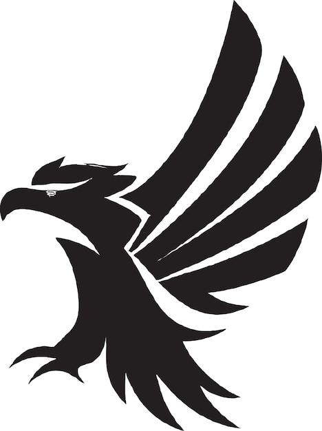 Eagle hoofd vector logo