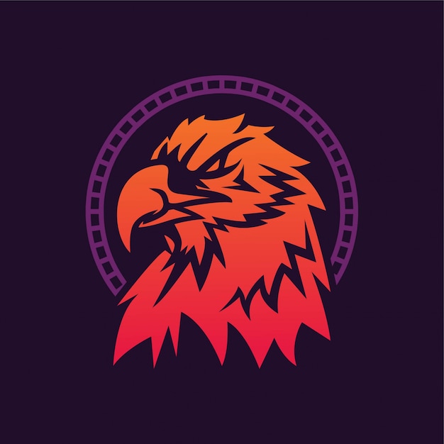 Eagle illustration logo