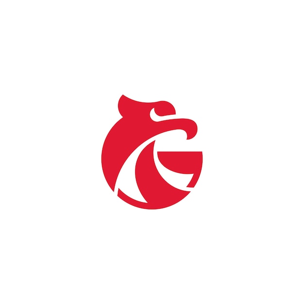 Eagle Letter G-logo sjabloon