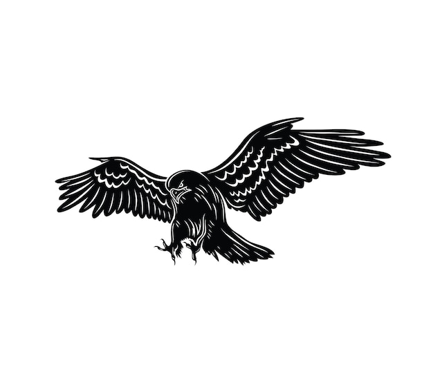 Eagle logo, art vector design