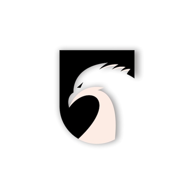 Vector eagle logo art