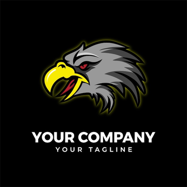 Eagle logo design Eagle mascot logo design