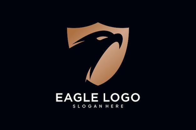Eagle logo design template vector illustration with creative idea