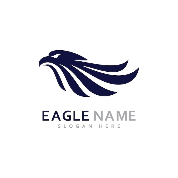 Eagle logo design vector eagle vleugels vector symbool sjabloon illustratie