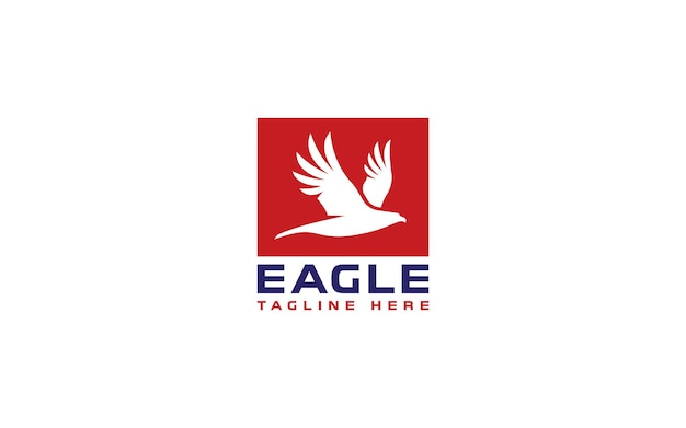 eagle logo design vector illustration