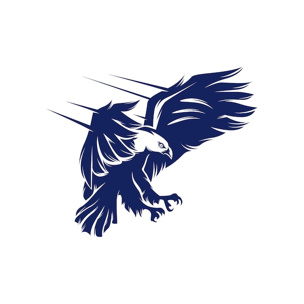 Vector eagle logo design