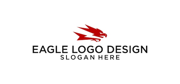 Vector eagle logo design