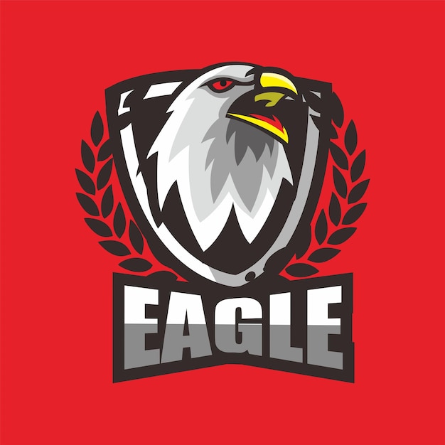 eagle logo eagle suitable for esport mascot logo design badge