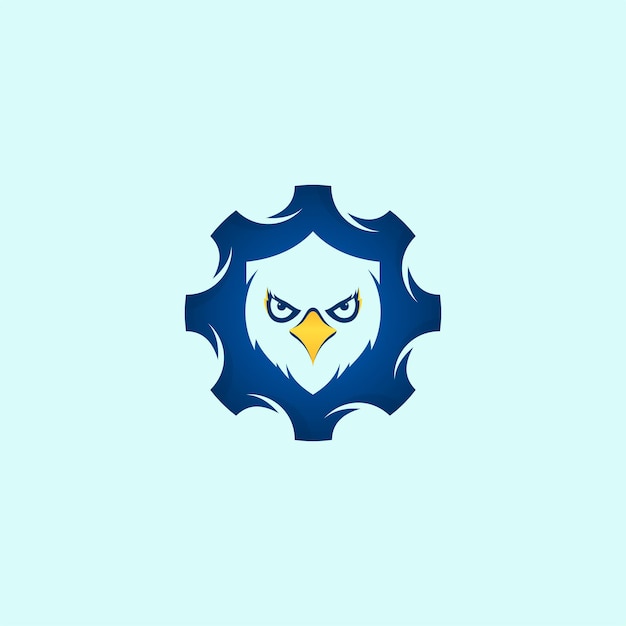 Eagle-logo eenvoudig voor uw bedrijf