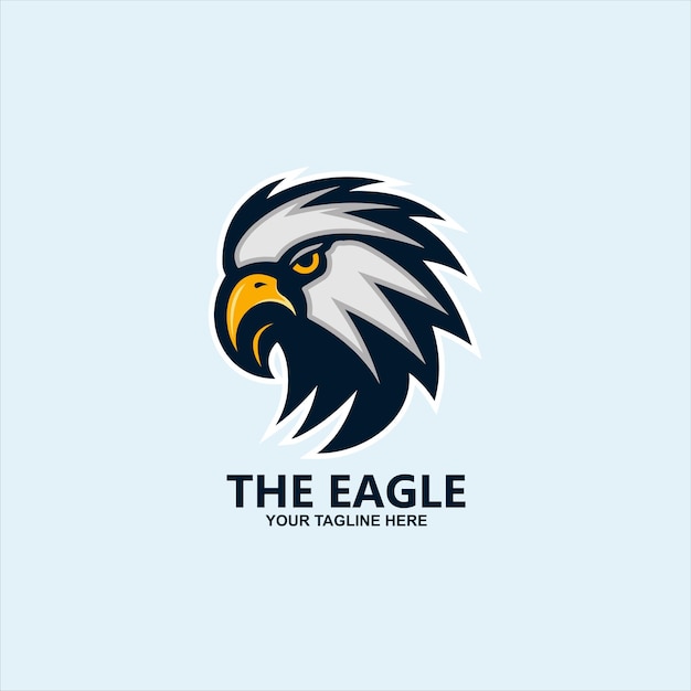 Eagle-logo en icoonontwerpconcept