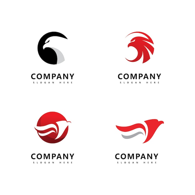 Eagle logo icon  vector template