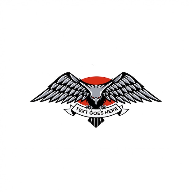 Eagle logo illustration