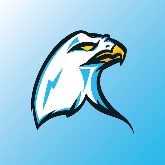 Vector eagle logo mascot