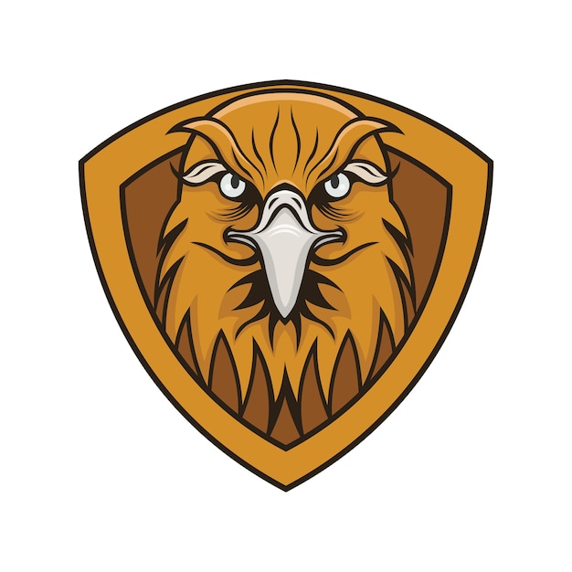 Eagle-logo mascotte ontwerp