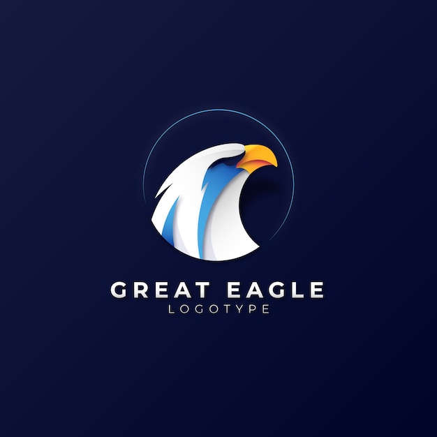 Vector eagle logo ontwerpsjabloon