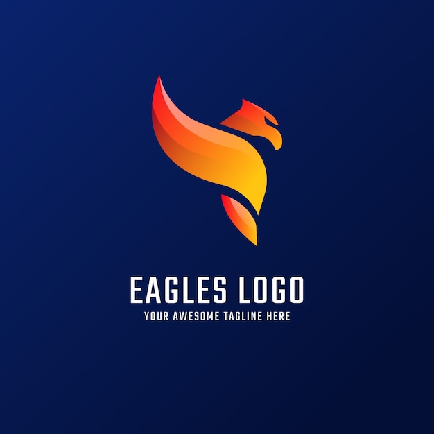 Vector eagle logo ontwerpsjabloon