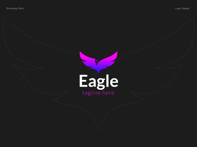 Eagle Logo ontwerpsjabloon