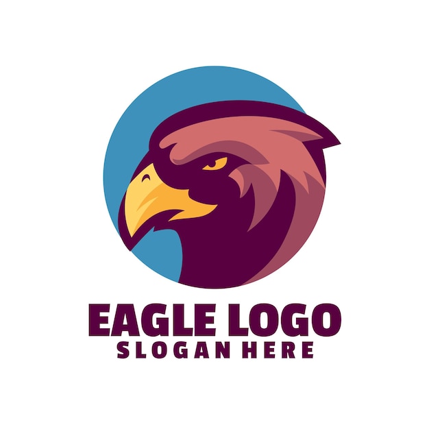 Eagle-logo sjabloon