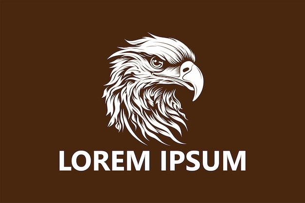 Вектор дизайна шаблона логотипа орла